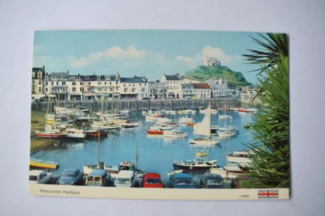 Postcard Ilfracombe Harbour Devon Unposted ETW Dennis & Sons Ltd