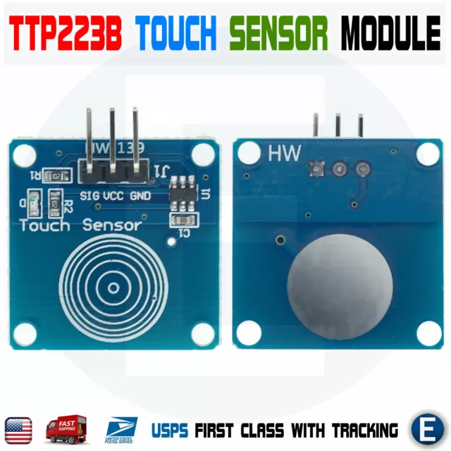 10PCS TTP223B Digital Touch Sensor Capacitive Touch Switch Module For Arduino 2