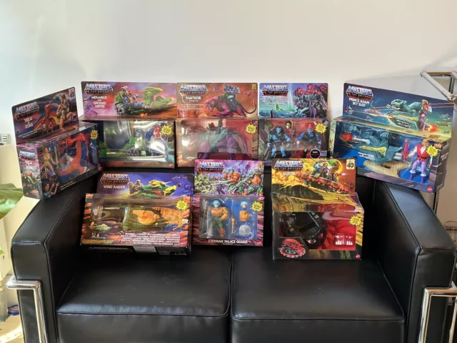 XXL Sammlung Motu Origins Figuren und Fahrzeuge / He Man Masters of the Universe