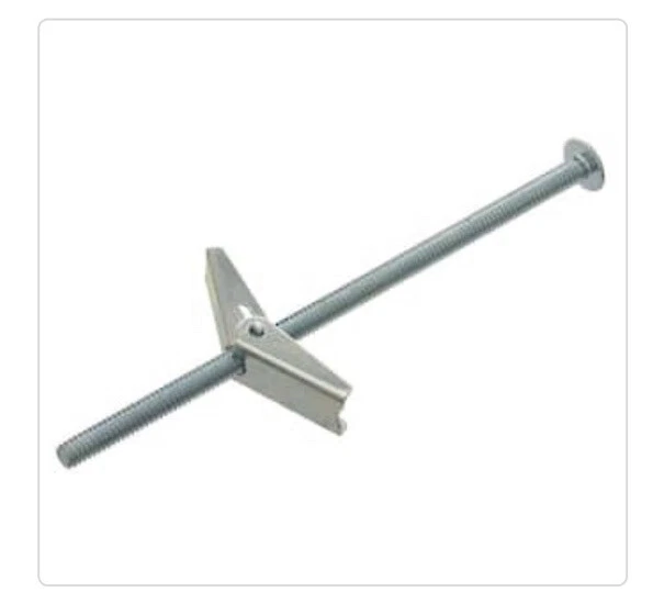 Everbilt 1/8 in. × 2 in. Zinc-PlatedSteel Mushroom-Head ToggleBolt Anchors 25pk
