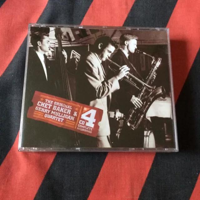 The Original Chet Baker & Gerry Mulligan Quartet 4 CD Complete Recordings 2004