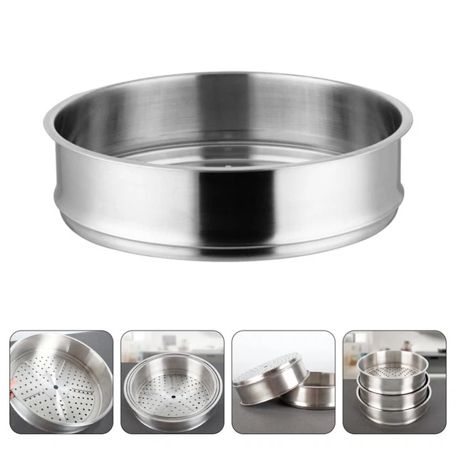 Vaporizzatore con coperchio pentola a vapore in acciaio inox barre a scaffale supporto