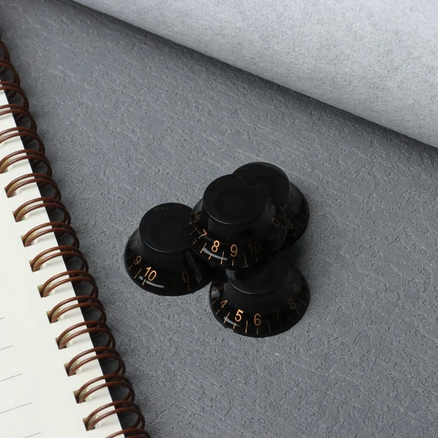 Boutons de volume de tonalité Interrupteur de réglage de basse For Les Paul LP 9
