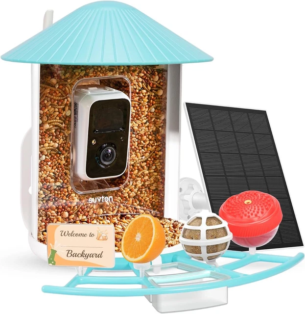 Birdfy Pro -Smart Bird Feeder with Camera, Auto Capture & Record Bird Videos,