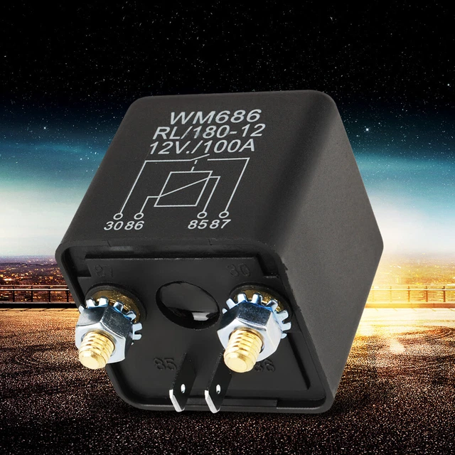 Flaconi Relais De Démarrage De Voiture,Relais 12v,Relais De