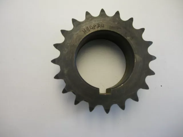 Browning Sprocket H40P20  40 Chain 20 Teeth Split Taper P1 Size Bushing