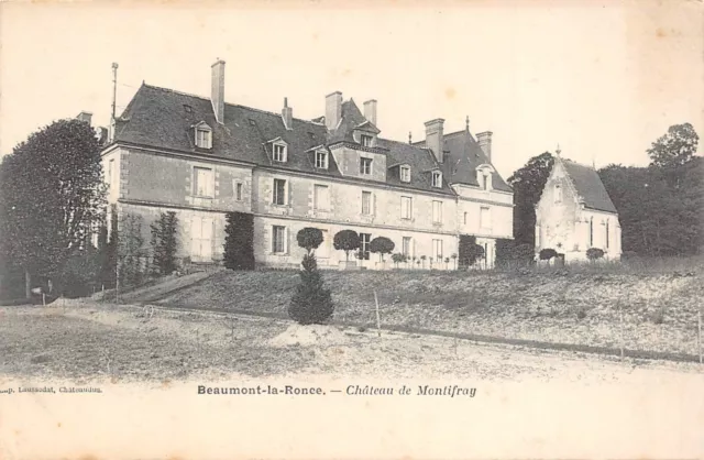 CPA BEAUMONT-la-RONCE Château de Mintifray (143231)