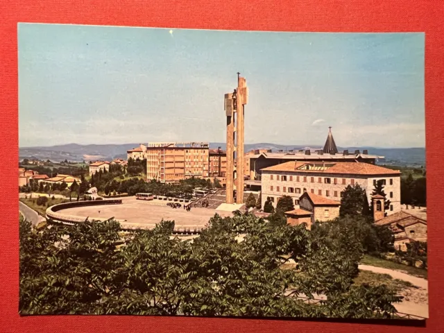 Cartolina - Santuario dell'Amore Misericordioso - Collevalenza ( Perugia ) 1970