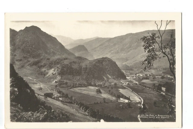 Postcard Jaws of Borrowdale and Grange Lake District Real Photo