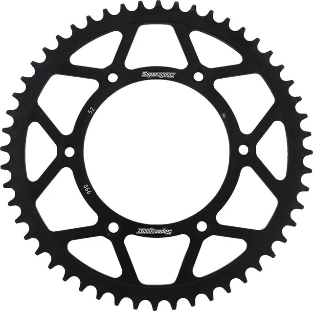Supersprox Rear Steel Sprocket 52T Black RFE-990-52-BLK