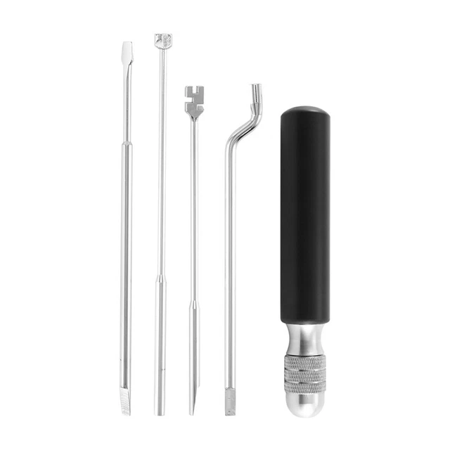 5Pcs Piano Maintenance Tool Piano Handle Tuning Tool for Piano String4756