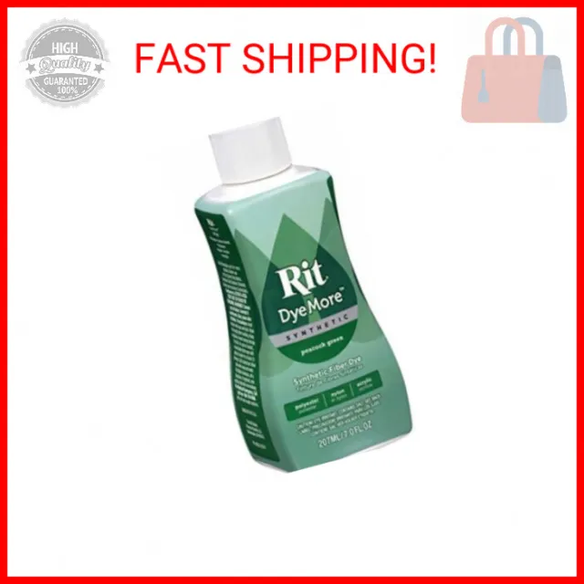 Rit DyeMore Liquid Dye, Peacock Green 7 Fl Oz (Pack of 1)