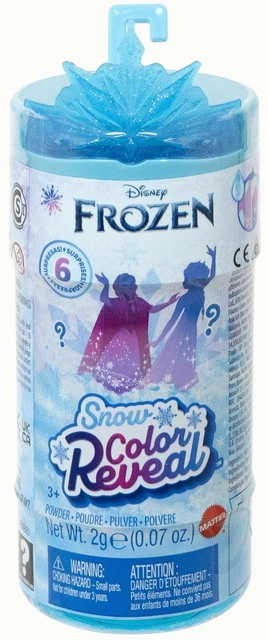 DISNEY FROZEN SNOW Colour Reveal Collectable Fashion Doll with ...