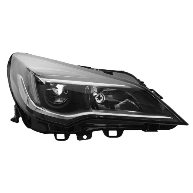 Hella Faro Halógeno Derecho para Opel Astra K B16 Faro Luz Principal