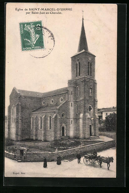 Photo à Saint Marcel lès Valence (26320) :    église St Marcel   Saint
