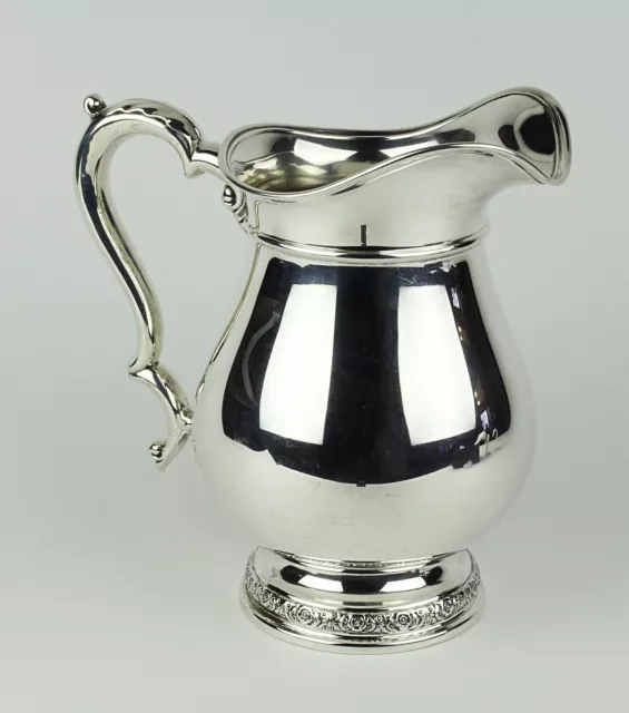 Vintage Prelude International Sterling Silver Large 4 1/4 Pint Pitcher, Jug