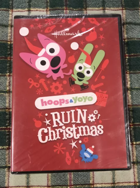 Hoops & and Yoyo Ruin Christmas ~ And Piddles Too ~ Hallmark BRAND NEW DVD!