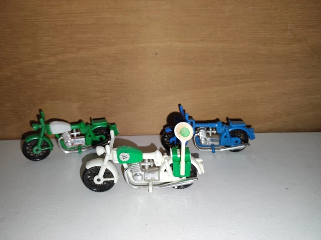 Pièce De Rechange Playmobil - Moto Police (réf. 3401, 3488) - Occasion - Pour Collection Ou Réparation