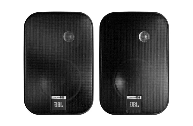 JBL Control One (Black) Bookshelf Speakers Per Pair