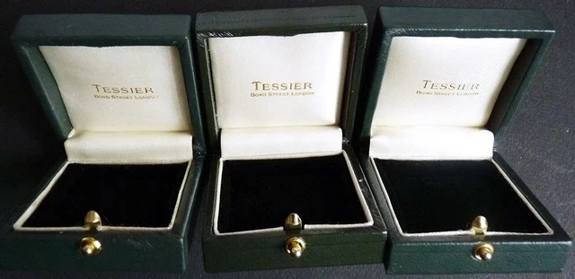 Lot De 3 Écrins à Bijoux Anciens - Occasion