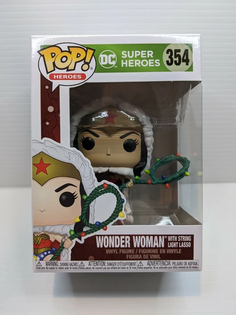 Funko POP! DC Super Heroes: #354 Wonder Woman (w/ Light Lasso) - New. Unopened.