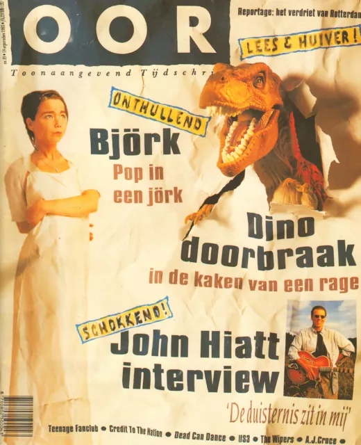 MAGAZINE OOR 1993 nr. 19 - BJÖRK / DEAD CAN DANCE / WIPERS / JOHN HIATT