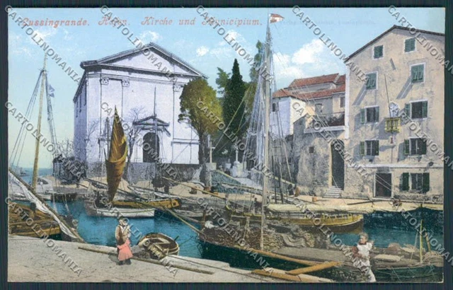 Croazia Croatia Lussingrande cartolina RB1636