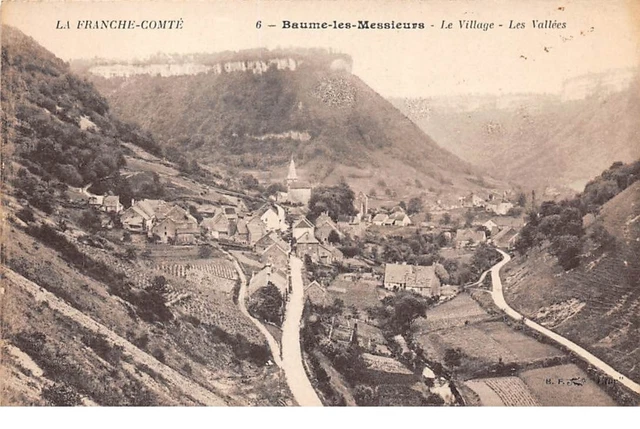 39 - n°111210 - Baume-les-Messieurs - Le Village - Les Vallées