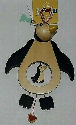 Gioco Legno Pinguino Bimbi Thun Idea Regalo 83193