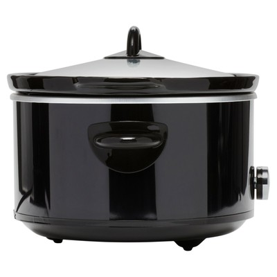 7-Quart Manual Slow Cooker, Black, Crock-Pot Stoneware Cooker 4
