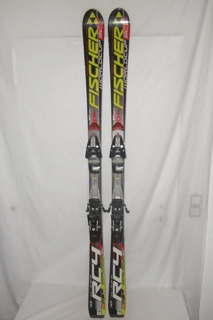 Fischer " Rc4 Worldcup Sc " Top Ski Slalom Carver + Bindung 165 Cm.