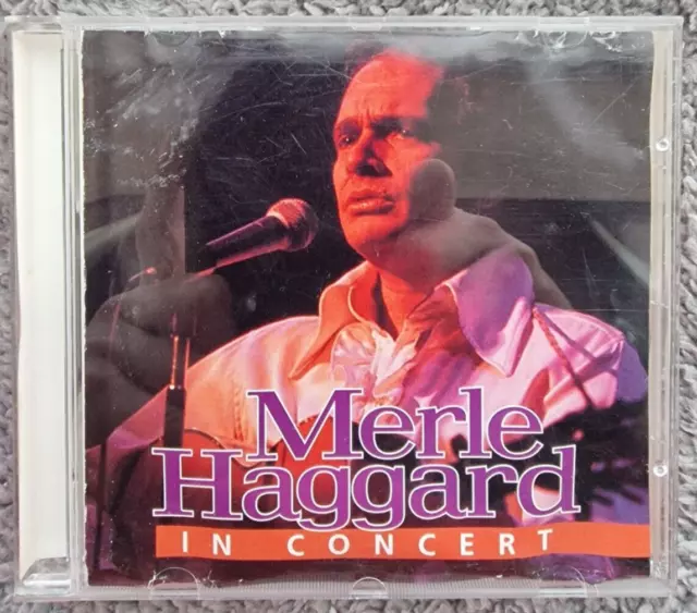 MERLE HAGGARD IN concert -Okie from Muskogee **RARE CD ALBUM** $6.99 ...