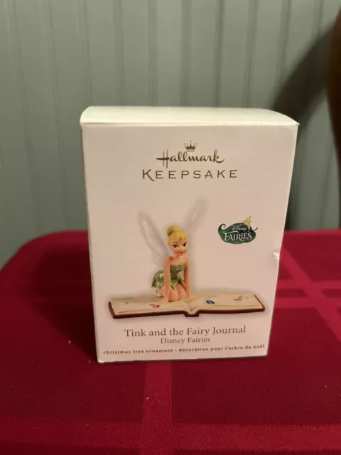 2012 Tink and the Fairy Journal Hallmark Keepsake Ornament