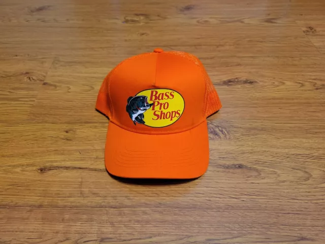 Bass Pro Shops Hat Outdoor Fishing Baseball Trucker Mesh Cap Adjustable SnapBack Bass Pro Shops Hat Outdoor Fishing Baseball Trucker Mesh Cap Adjustable SnapBack