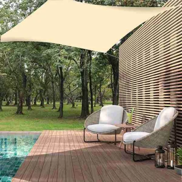 Voile dombrage carr 3x3 m pour le jardin  Voile dombrage