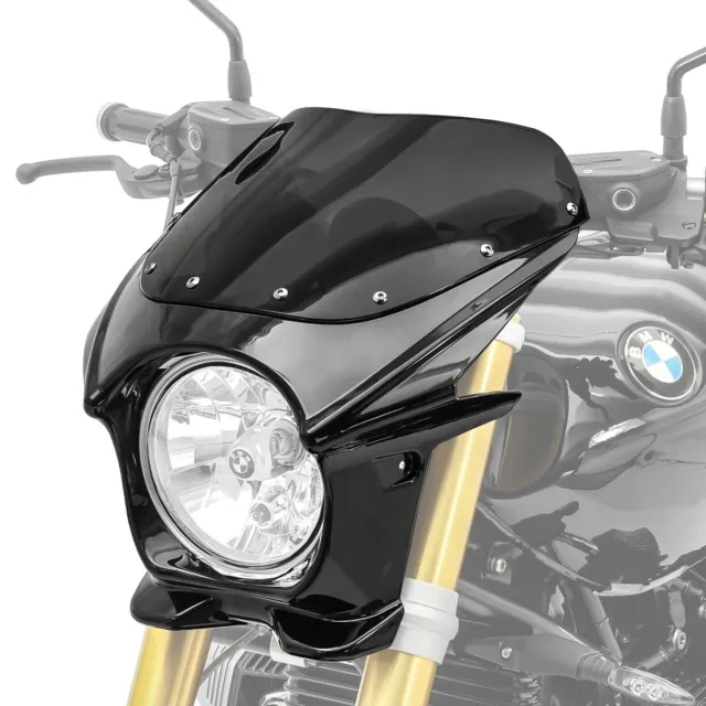 Headlight Fairing for BMW K 100 / LT / RS / RT VT2 black