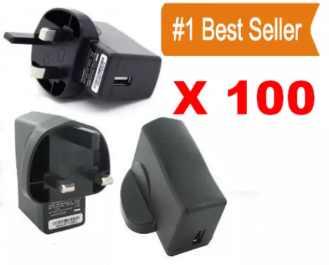 100 X For Samsung Original CE Charger Wholesale Job Lot Clearance Liquidation