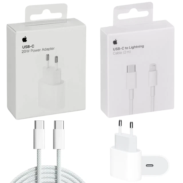 Adattatore Veloce Apple Cavo Di Ricarica Rapida 20W USB-C Per IPhone 11 12 13 14 Pro Max - Adattatore Nuovo Caricabatteria Rapido IPhone 20W - Foto 9