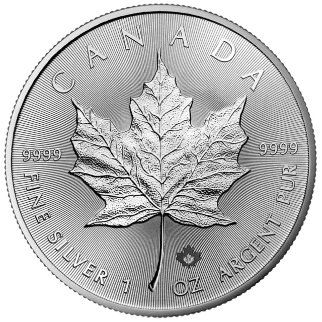 1oz maple leaf 2021  Oncia argento Canada 999,9 FDC