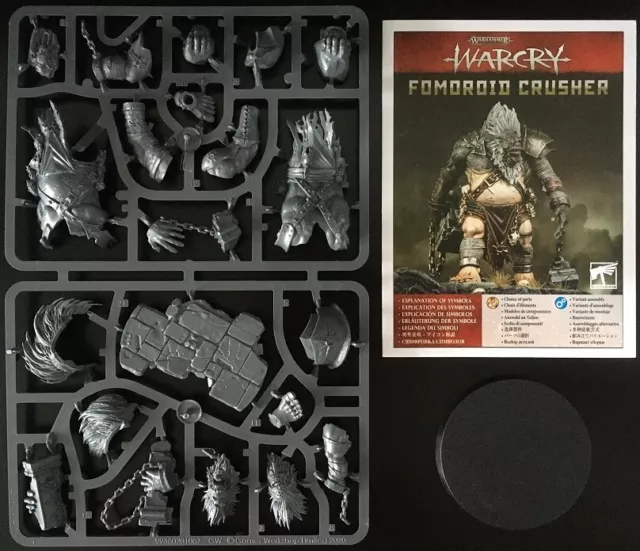 Warhammer Age Of Sigmar - Chaos Slaves To Darkness Fomoroid Crusher. Warcry.