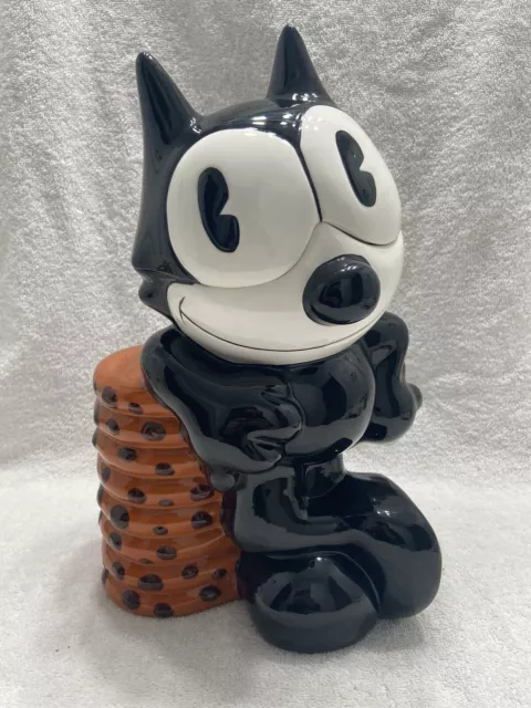 Felix The Cat Limited Edition Gallery Cookie Jar Treasure Craft 1998. COA #576