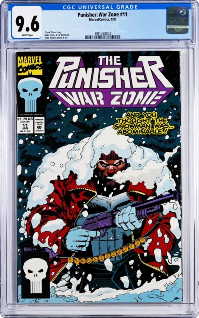 The Punisher War Zone #11 CGC 9.6 Near Mint+