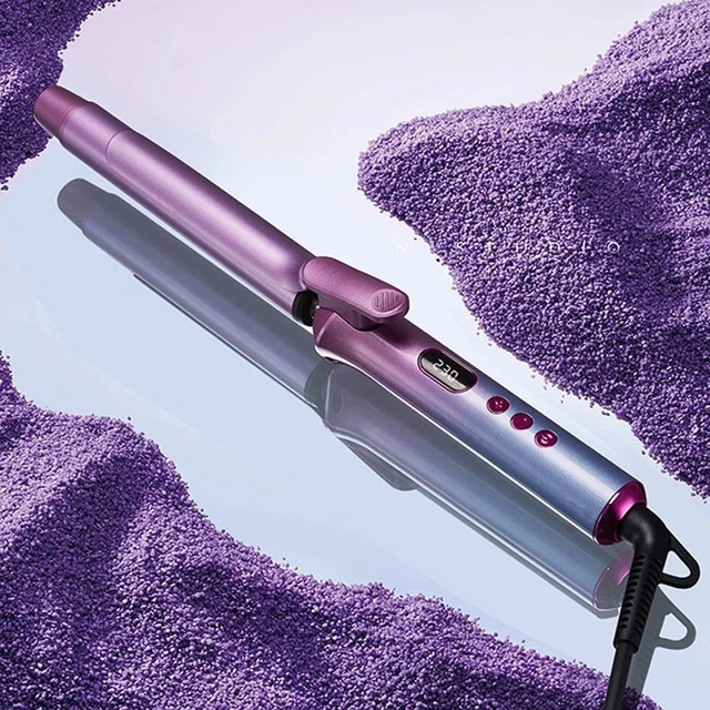 Hair Curling Wand 25mm Ceramic Negative Ion Curling Iron Wand For Home Barbe Zz1