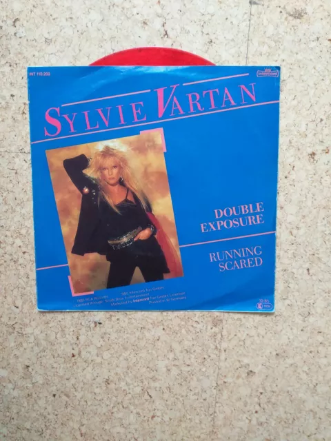 SYLVIE VARTAN   7" Single  ROTES Vinyl  1985 Double Exposure