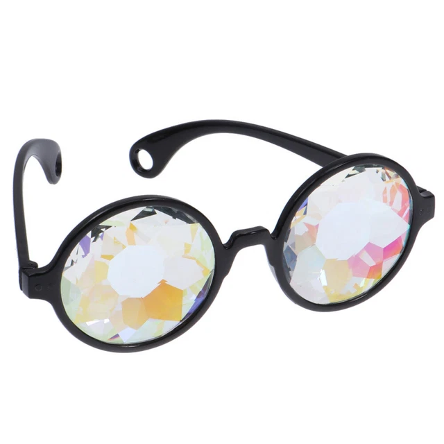Occhiali Caleidoscopio Steampunk Rave Indossare Occhi Pretenziosi