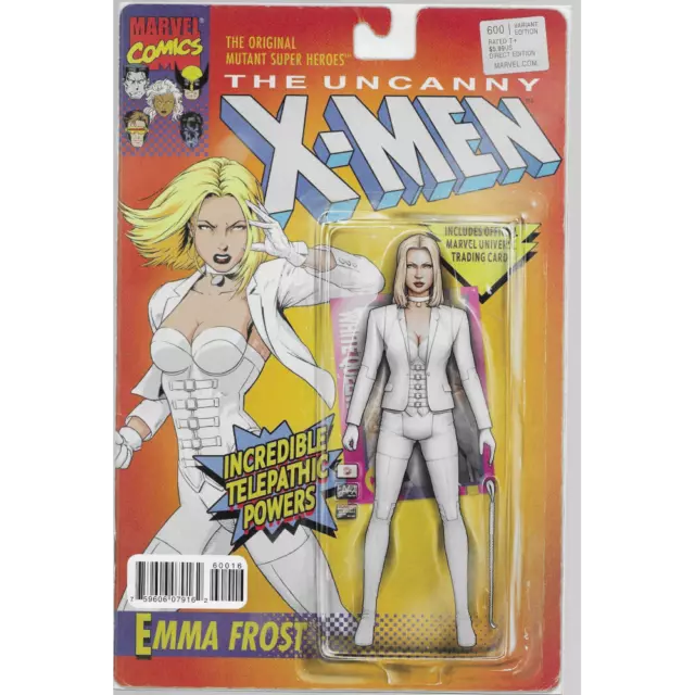 Uncanny X-men #600 Christopher Emma Frost Action Figure Variant
