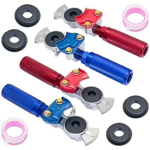 Glad Hands with Grips, 2 Sets Aluminum Emergency GladHands Extension Handles
