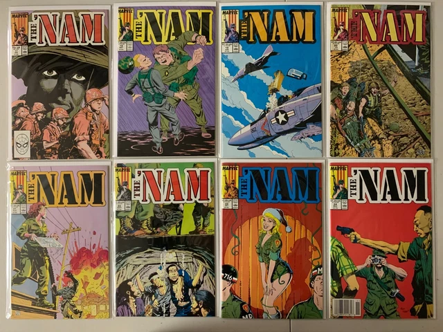 The 'Nam comics run: #1-30 NS 30 diff (1986-89) 3