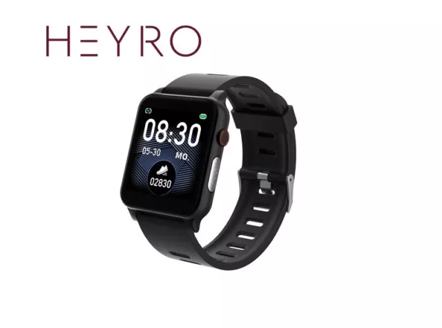 HEYRO FIT 21 Smart Watch EKG PPG Blutdruckmessung Puls, Kalorien / Schrittzähler
