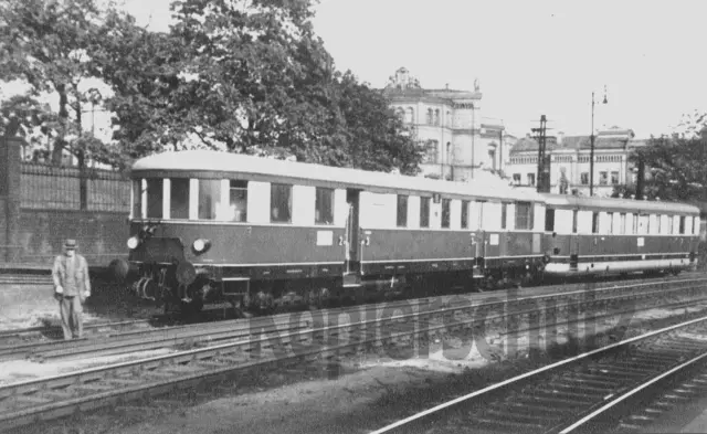 Triebwagen Foto PE 11x18cm - BcdT 54, um 1935